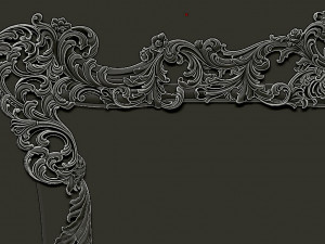 classic furniture 3d relief models Model do druku 3D
