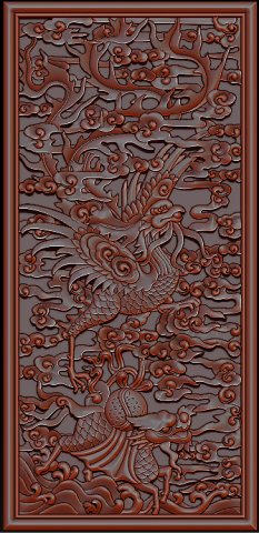 phoenix woodcarving Modello di stampa 3D .c4d .max .obj .3ds .fbx .stl .blend 
