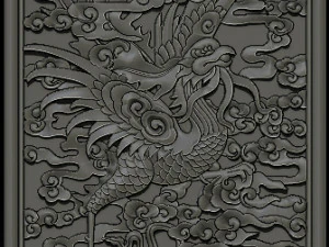 phoenix woodcarving 3D Print Model