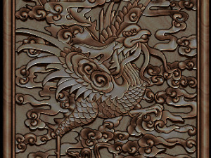 phoenix woodcarving Modello di stampa 3D