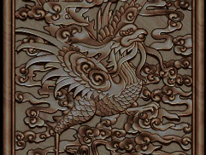 phoenix woodcarving 3D Print Model