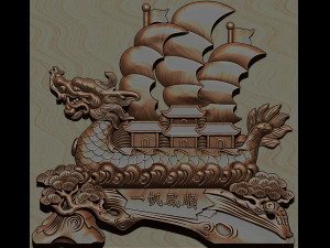 Dragon bost 3D 打印模型