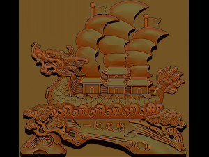 Dragon bost 3D 打印模型