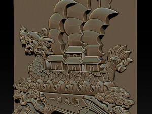 Dragon bost 3D 打印模型