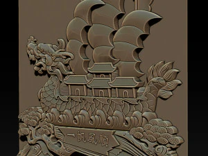 Dragon bost 3D Print Model