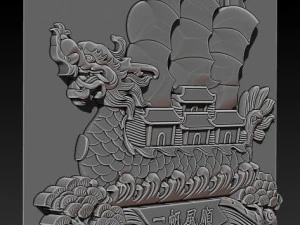 Dragon bost 3D Print Model