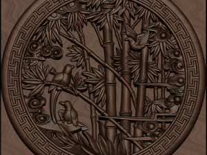 Bamboo 3d print model Modelo de impresión 3D