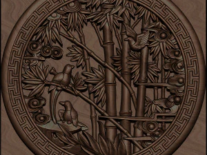 Bamboo 3d print model 3D Print Model