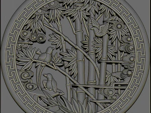 Bamboo 3d print model 3D Print Model