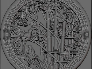 Bamboo 3d print model 3D Print Model