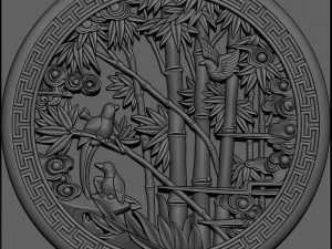 Bamboo 3d print model 3D Print Model