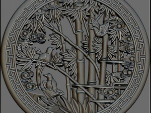 Bamboo 3d print model 3D Print Model