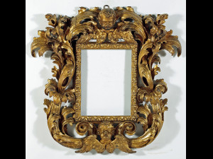 mirror classical carved frame 3D-Druckmodell