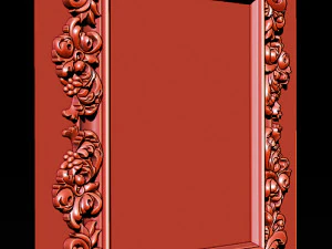 mirror classical carved frame 3D Print Model