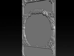 cornice per cartelloni pubblicitari vintage caff&egrave; Modello di stampa 3D