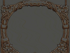 vintage caffee billboard frame 3D Принт Модель
