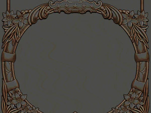 vintage caffee billboard frame 3D Print Model