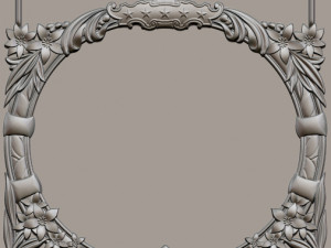 vintage caffee billboard frame 3D Принт Модель