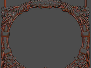 vintage caffee billboard frame 3D Принт Модель