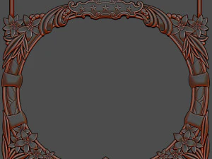 vintage caffee billboard frame 3D Print Model