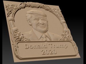 donald trump bust 2020 3D Принт Модель