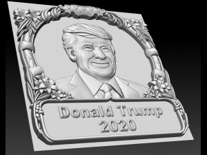 donald trump bust 2020 3D Принт Модель