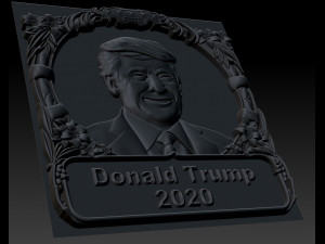 donald trump bust 2020 3D Принт Модель