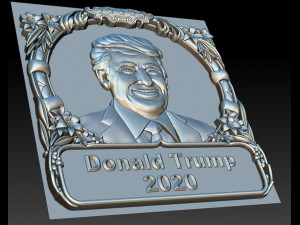 donald trump bust 2020 3D Принт Модель