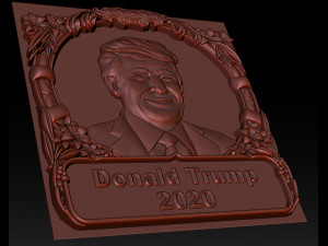 donald trump bust 2020 3D Принт Модель