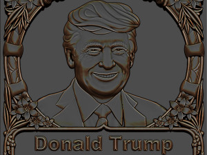 donald trump bust 2020 3D Принт Модель