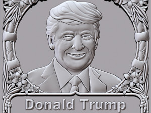donald trump bust 2020 3D Принт Модель