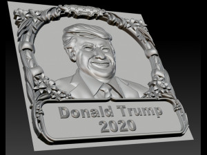 donald trump bust 2020 3D Принт Модель