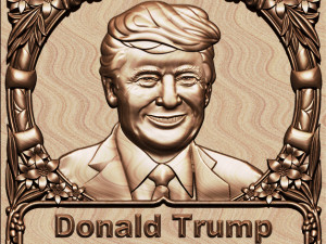 donald trump bust 2020 3D Принт Модель