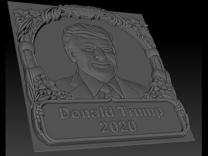 donald trump bust 2020 3D Принт Модель