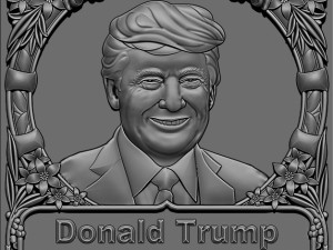 donald trump bust 2020 3D Принт Модель