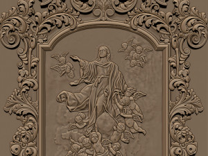 immaculate conception 3d reliefs for cnc routers Modello di stampa 3D