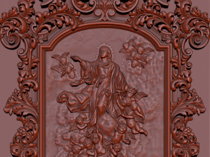 immaculate conception 3d reliefs for cnc routers Modello di stampa 3D