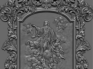 immaculate conception 3d reliefs for cnc routers Modello di stampa 3D