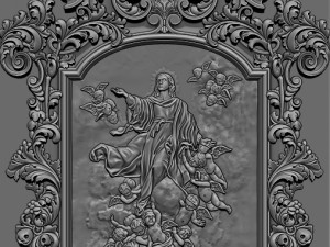 immaculate conception 3d reliefs for cnc routers Modello di stampa 3D
