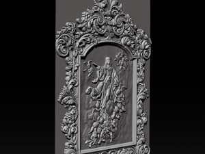immaculate conception 3d reliefs for cnc routers Modello di stampa 3D