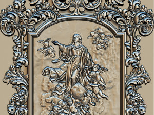 immaculate conception 3d reliefs for cnc routers 3D Print Model