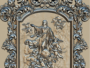 immaculate conception 3d reliefs for cnc routers 3D 打印模型