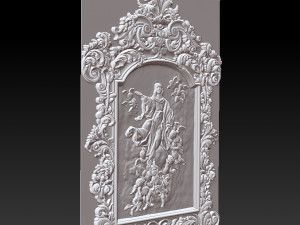 immaculate conception 3d reliefs for cnc routers Modello di stampa 3D