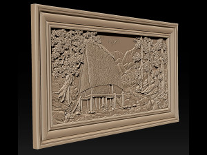 earth brothel - the traditional ancient rong house 3D-Druckmodell