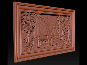earth brothel - the traditional ancient rong house 3D-Druckmodell