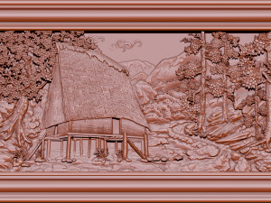 earth brothel - the traditional ancient rong house 3D-Druckmodell
