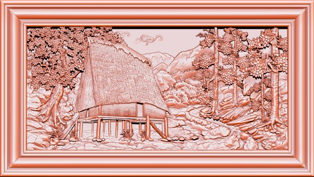 earth brothel - the traditional ancient rong house 3D-Druckmodell .c4d .max .obj .3ds .fbx .stl .blend 