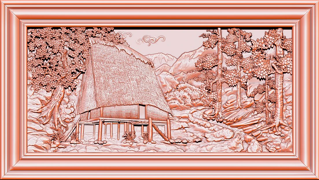 earth brothel - the traditional ancient rong house 3D Print Model .c4d .max .obj .3ds .fbx .stl .blend 