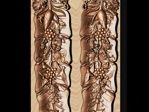 woodcarving banana leaf art according to asia 3D Print Model