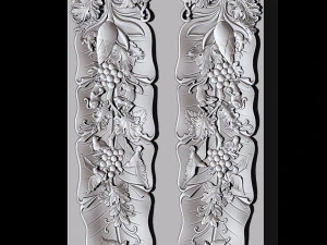 woodcarving banana leaf art according to asia 3D Print Model